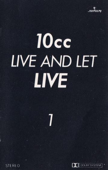 Cassettebandje 10cc – Live And Let Live 1 beschikbaar voor biedingen