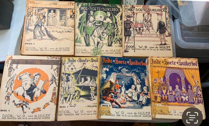 7 delen van ‘ in de Soete Suikerbol’, Boeken, Partijen en Verzamelingen, Gelezen, Kind en Jeugd, Ophalen of Verzenden