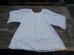 Ruim dragend zomers dames shirt 48-50, Ophalen of Verzenden, Zo goed als nieuw, Wit, Shirt of Top