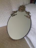 Antieke Ovale Spiegel, Antiek en Kunst, Antiek | Spiegels, Ophalen, Ovaal, Minder dan 50 cm