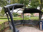 Overkapping | rookabri | metalen overkapping | modern, Tuin en Terras, Overkappingen, Ophalen, Gebruikt, Overige typen