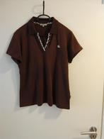 Mooie bruine Burberry Polo, Kleding | Dames, Blouses en Tunieken, Ophalen of Verzenden, Gedragen, Maat 42/44 (L), Bruin