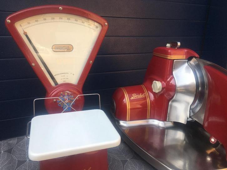 Mooie Berkel 834 snijmachine met bij passende weegschaal, Huis en Inrichting, Keuken | Keukenbenodigdheden, Zo goed als nieuw