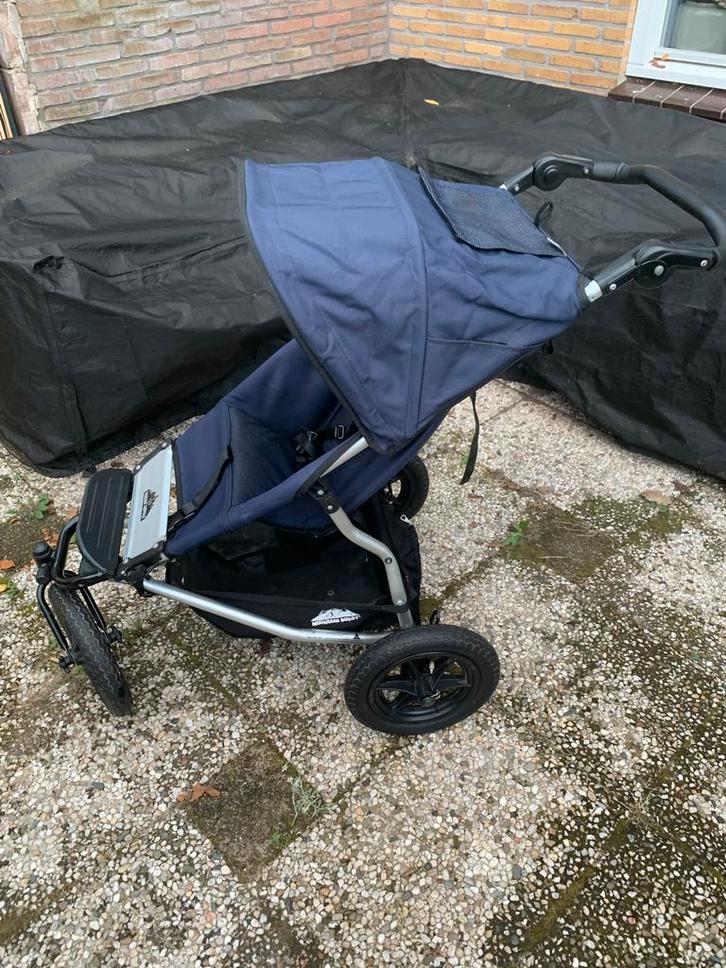 Mountain Buggy Urban Jungle in donker blauw - zeer mooi!, Kinderen en Baby's, Kinderwagens en Combinaties, Zo goed als nieuw, Kinderwagen
