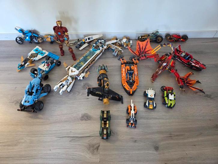 Grote partij Lego, Kinderen en Baby's, Speelgoed | Duplo en Lego, Gebruikt, Lego, Losse stenen, Ophalen