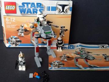 Lego Star Wars 8014 Clone Walker Battle Pack minifig  beschikbaar voor biedingen