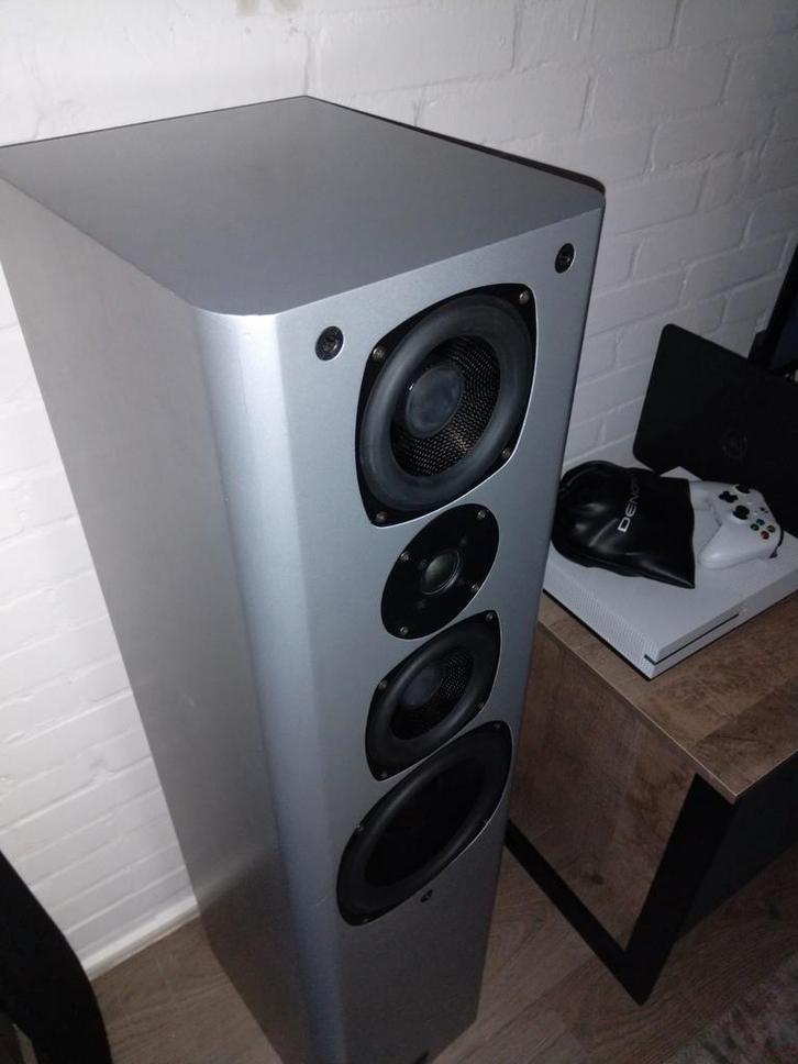 phonar - akustik Gmbh    P 400UK MK2., Audio, Tv en Foto, Luidsprekers, Zo goed als nieuw, Front, Rear of Stereo speakers, 120 watt of meer