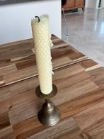 Koperen kandelaar/tafelbel, Antiek en Kunst, Ophalen of Verzenden, Koper of Brons