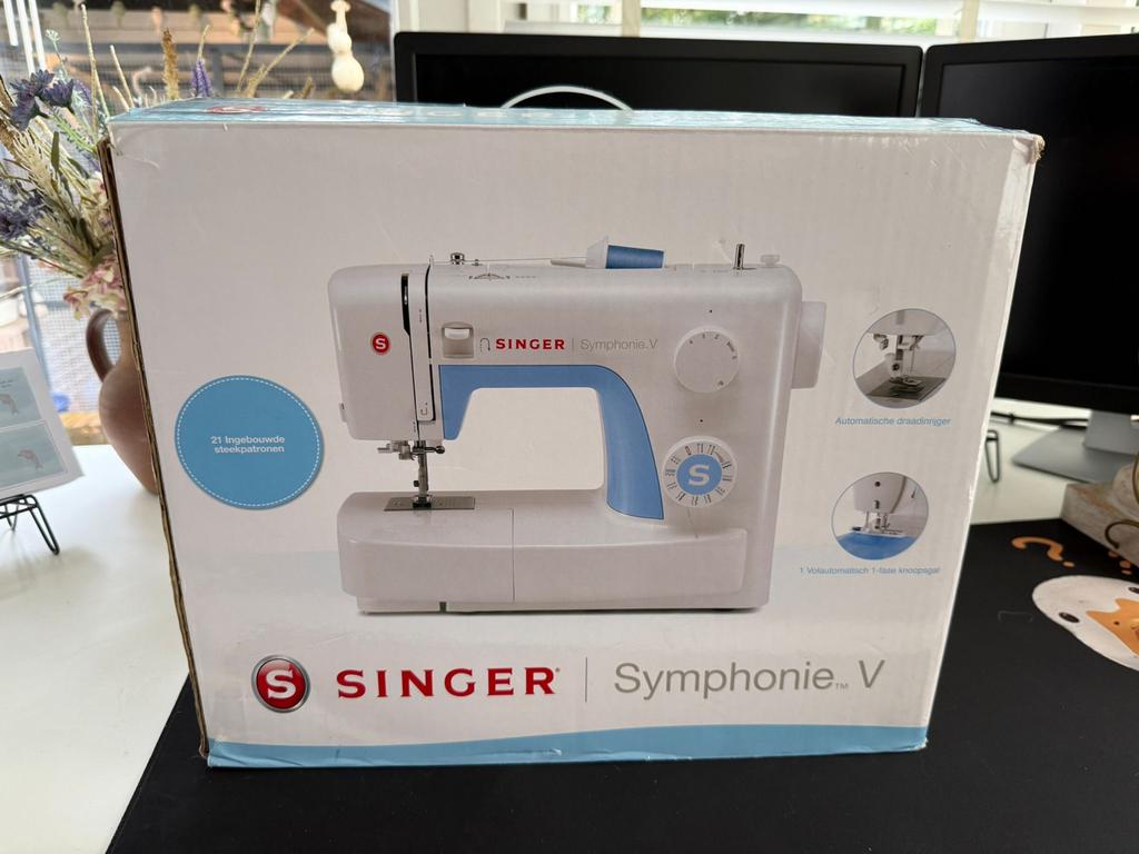 Singer Symphonie V Naaimachine - Zo goed als nieuw!, Hobby en Vrije tijd, Naaimachines en Toebehoren, Ophalen, Zo goed als nieuw