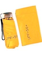 Nieuwe UPF 50+ Mini Paraplu, Sieraden, Tassen en Uiterlijk, Paraplu's, Ophalen of Verzenden, Nieuw, Geel
