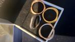 4x hartvorm Pandora ringen.3verschillende kleuren+1swarovski, Sieraden, Tassen en Uiterlijk, Ringen, Ophalen of Verzenden, Dame