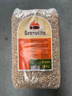 Houtpellets Granulita 15 kg voor € 7,95, Tuin en Terras, Haardhout, Minder dan 3 m³, Ophalen, Overige houtsoorten, Blokken