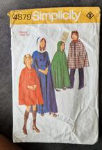 Vintage naaipatroon kindercape nr 4879, Hobby en Vrije tijd, Kledingpatronen, Ophalen of Verzenden, Vrouw, Overige merken