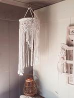 Witte macrame lampenkap., Ophalen of Verzenden, Zo goed als nieuw, Rond