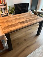 Eettafel 4 personen, Huis en Inrichting, Tafels | Eettafels, Ophalen, Kunststof, Gebruikt, 100 tot 150 cm