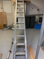 Altrex ladder 3x10 treden, Doe-het-zelf en Verbouw, Ladders en Trappen, Ophalen of Verzenden, Zo goed als nieuw, 4 meter of meer