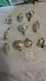 Doos 9 10 Mooie Oude Zilveren Kerstballen, Ophalen of Verzenden, Zo goed als nieuw