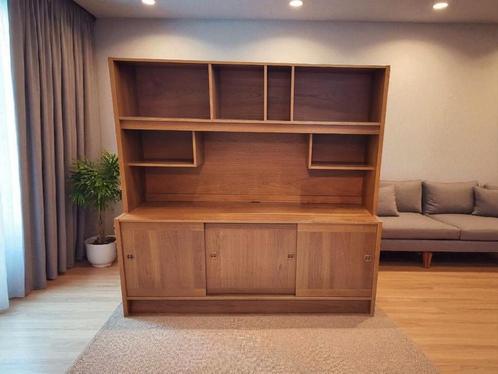 Clausen&Son Wandmeubel., Huis en Inrichting, Kasten | Wandmeubels, Gebruikt, 150 tot 200 cm, 150 tot 200 cm, 25 tot 50 cm, Met deur(en)