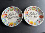 Hello winter blond amsterdam borden en kop., Huis en Inrichting, Keuken | Servies, Blond Amsterdam, Ophalen of Verzenden, Zo goed als nieuw