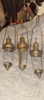3 Antieke Processie Lantaarns, Antiek en Kunst, Antiek | Lampen, Ophalen of Verzenden