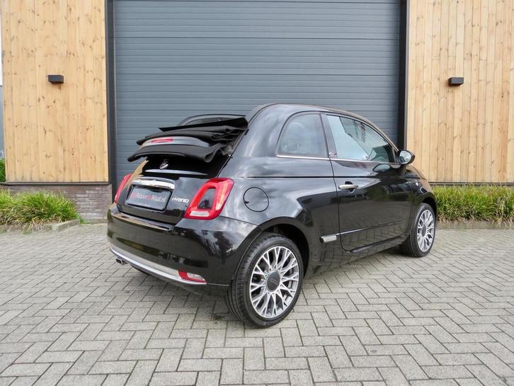 Fiat 500c 1.0 Hybrid Star *Big Navi *Carplay *Cruise con, Auto's, Fiat, Bedrijf, Te koop, 500C, ABS, Airbags, Airconditioning
