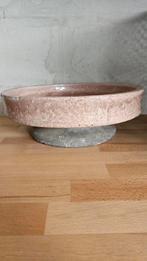 Schaal oud roze Brynxz, Huis en Inrichting, Ophalen, Zo goed als nieuw, Rond, Steen of Aardewerk