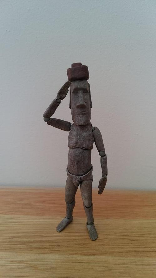 Figma SP-127 Moai Statue, Verzamelen, Speelgoed, Zo goed als nieuw, Ophalen of Verzenden