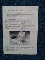 The Morley Bright Watermerk Detector alleen de handleiding, Ophalen of Verzenden, Overige typen