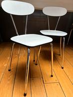 Leuke formica stoelen vintage set, Huis en Inrichting, Ophalen, Gebruikt, Twee
