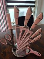 Roze messenset, Ophalen, Nieuw, Rvs of Chroom