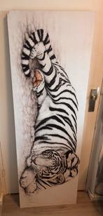 Tijger Print - Decoratief Kunstwerk, Ophalen of Verzenden, Zo goed als nieuw, Print, Minder dan 50 cm