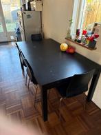 IKEA Eettafel + Stoelen, Huis en Inrichting, Tafels | Eettafels, Kunststof, Gebruikt, 100 tot 150 cm, Ophalen of Verzenden