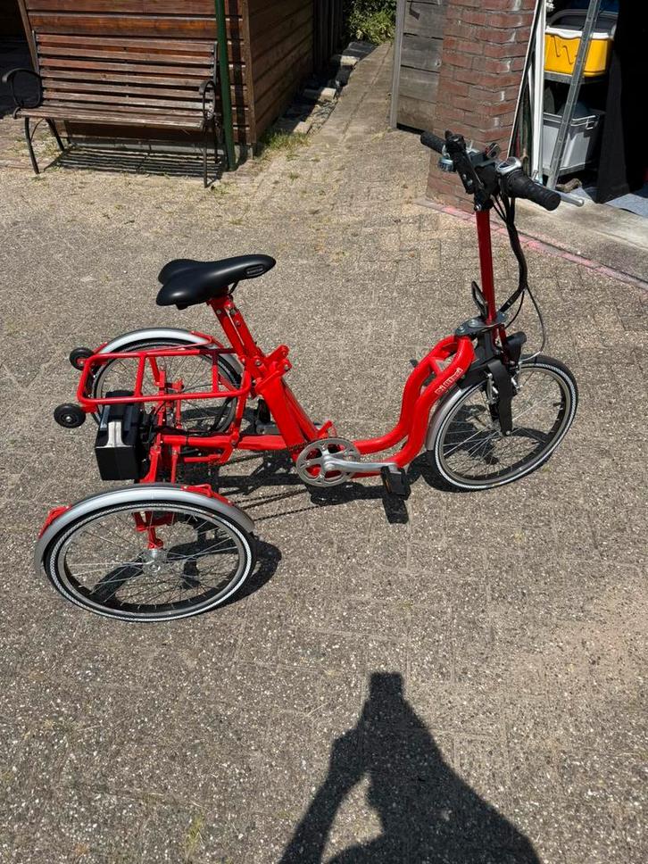 Elektrische driewiel vouwfiets Di Blasi, Fietsen en Brommers, Fietsen | Driewielfietsen, Zo goed als nieuw, Ophalen