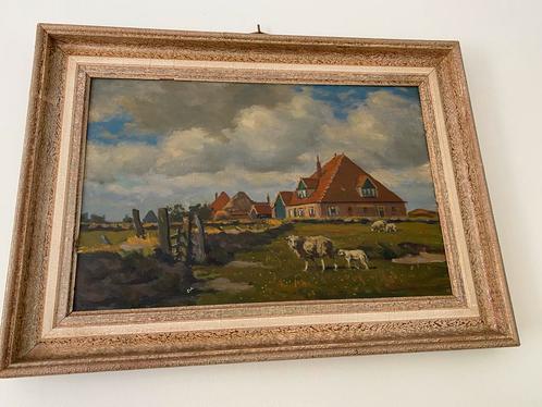 Blok van der Velden  Texel Harkebuurt, Antiek en Kunst, Kunst | Schilderijen | Klassiek, Ophalen