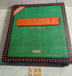 Scrabble de luxe spel, met draaiplateau onderkant, Hobby en Vrije tijd, Gezelschapsspellen | Bordspellen, Ophalen of Verzenden