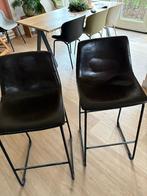 Bakrukken, Huis en Inrichting, Barkrukken, Ophalen, Gebruikt, 60 tot 90 cm, Metaal