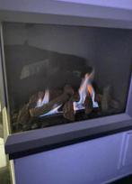 Openhaard te koop pas onderhoud beurt gehad nieuwstaat, Huis en Inrichting, Haarden, Ophalen of Verzenden, Zo goed als nieuw, Vrijstaande haard