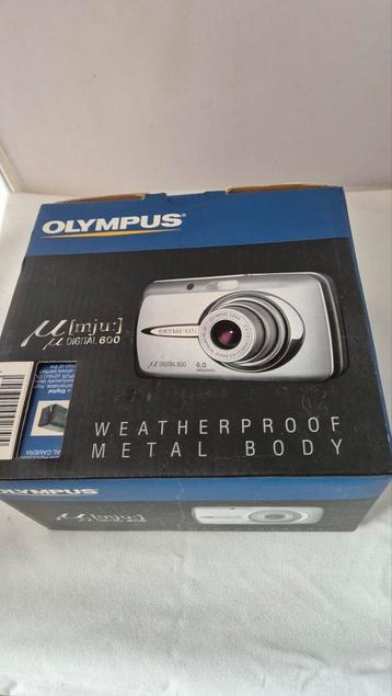  Olympus µ [mju:] Digital 600 Zgan compleet orginele doos beschikbaar voor biedingen