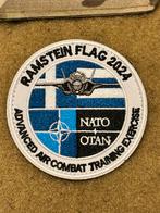 Embleem Ramstein flag 2024 NATO, Verzenden, Nieuw, Patch, Badge of Embleem