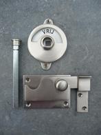 vrij en bezet sluiting,toilet / badkamer sluiting, Doe-het-zelf en Verbouw, Hang- en Sluitwerk, Koper of Messing, Zo goed als nieuw