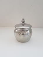 Oud sieradenpotje tin met deksel Tinn Oslo, Ophalen of Verzenden