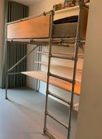 Hoogslaper + bureau, Huis en Inrichting, Slaapkamer | Stapelbedden en Hoogslapers, Ophalen, Eenpersoons, Zo goed als nieuw, 90 cm