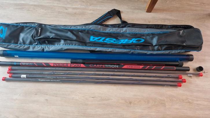 In nieuwstaat cresta carpetition p500 pack, Watersport en Boten, Hengelsport | Witvissen, Zo goed als nieuw, Werphengel, Ophalen