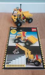 Lego technic 8040 pneu matic met boekje, Ophalen of Verzenden, Gebruikt, Complete set, Lego
