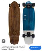 Cruiser skate board, bijna ongebruikt, Sport en Fitness, Nieuw, Skateboard, Ophalen