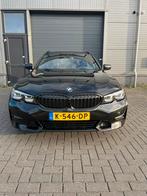BMW 3-Serie 320i 184pk Aut 2020 Zwart, 4 cilinders, Leder en Stof, Zwart, Stationwagon