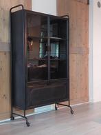 Be pure home stalen vitrine kast! Zgan, Ophalen of Verzenden, Zo goed als nieuw, 25 tot 50 cm, 150 tot 200 cm