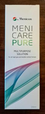 Menicare Pure contactlensvloeistof 250 ml; 3 stuks €25, Sieraden, Tassen en Uiterlijk, Uiterlijk | Gezichtsverzorging, Ogen, Waanderweg 6 7812 HZ Emmen