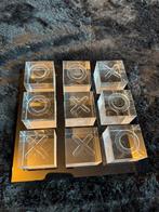 Tic tac toe game In tempered glass . Fine quality, Hobby en Vrije tijd, Ophalen of Verzenden, Zo goed als nieuw