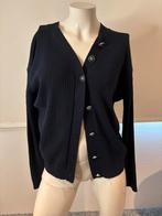 John richmond donkerblauw trui met aparte knopen maat l, Kleding | Dames, Ophalen of Verzenden, Zo goed als nieuw, Maat 42/44 (L)